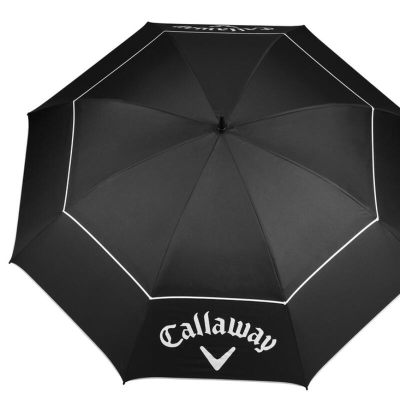 Guarda-chuva de golfe Callaway Shield 64 Preto e Branco