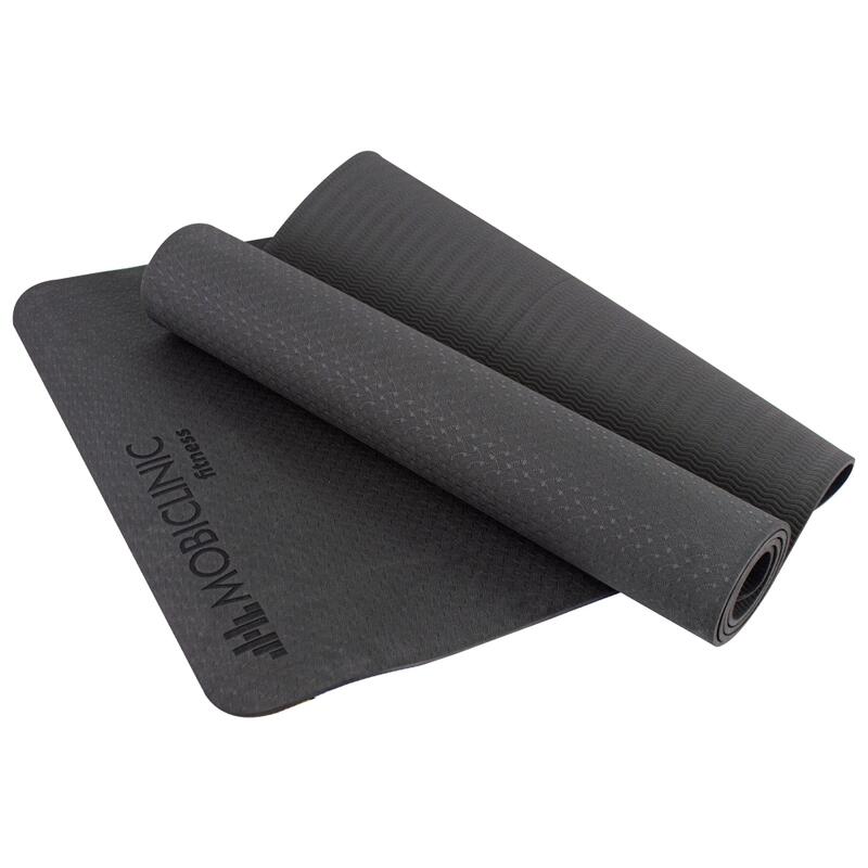 Tapis Yoga 6mm pilatesmat Antidérapant Imperméable Écologique Lavable Flexible