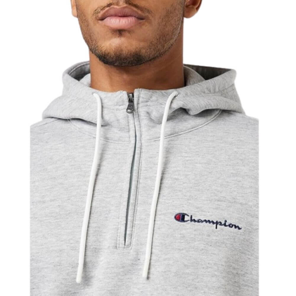 CHAMPION SUDADERA MEDIA CREMALLERA HOMBRE 219211 EM021 Gris 4/4