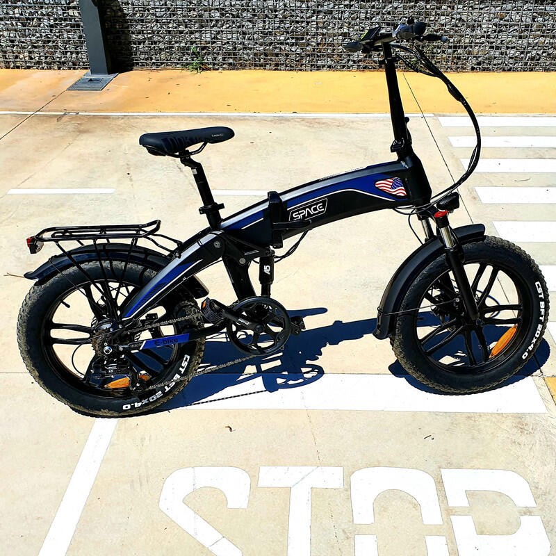 Bicicleta Electrica Nasa  Black-Blue  by Tucano Bikes