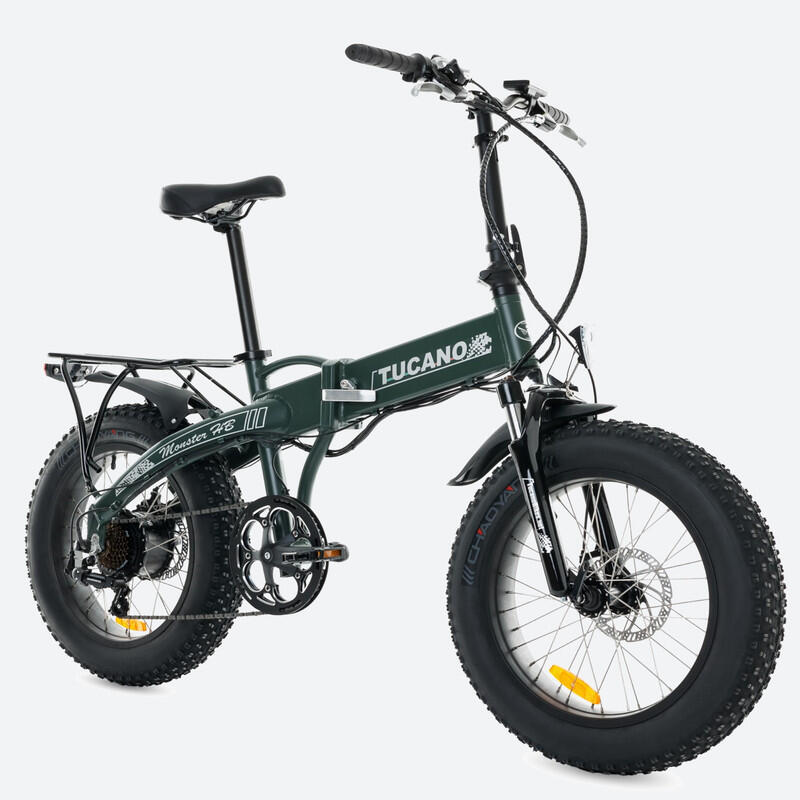 TUCANO Bicicleta eléctrica plegable Monster HB by Tucano Bikes Verde