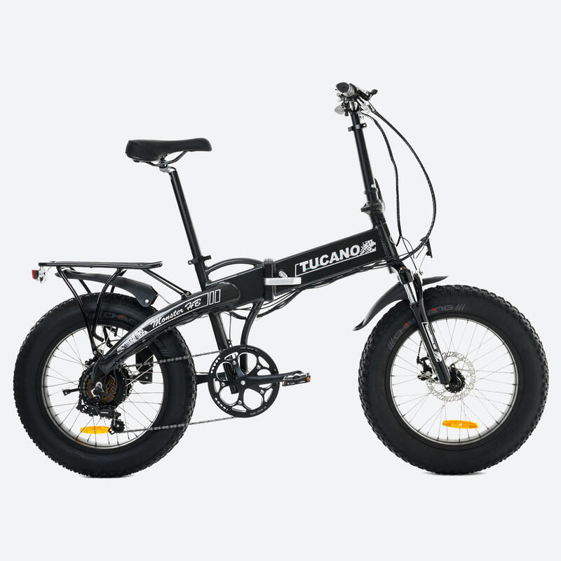 Vélo électrique pliant Monster HB Antracite