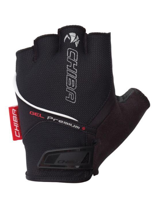 CHIBA Chiba Handschuh Gel Premium kurz schwarz Gr S/7