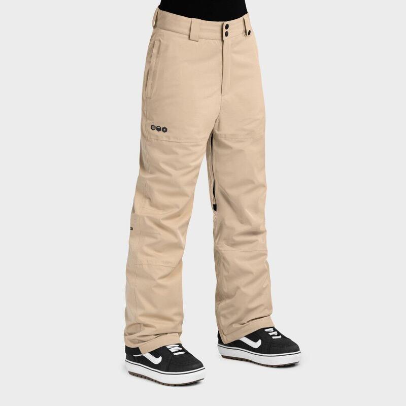 Damen Wintersport snowboardhose für Groot-W SIROKO Beige