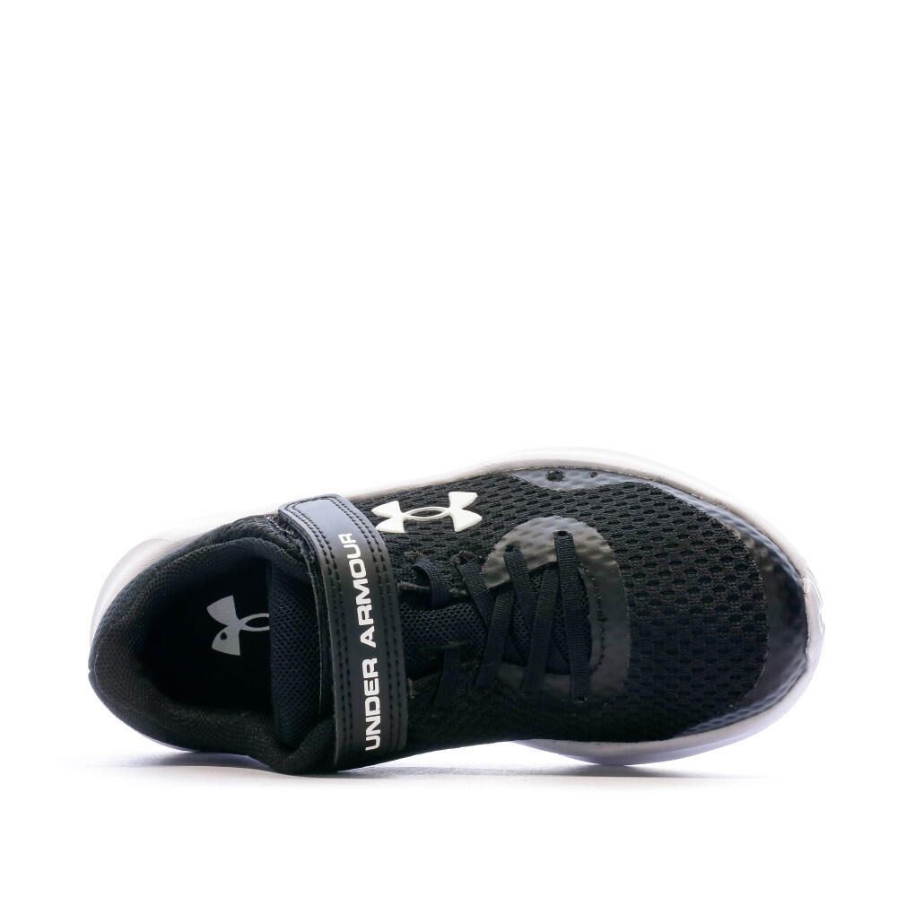 Baskets Noir Garçon Under Armour Pursuit 3 Ac 4/7