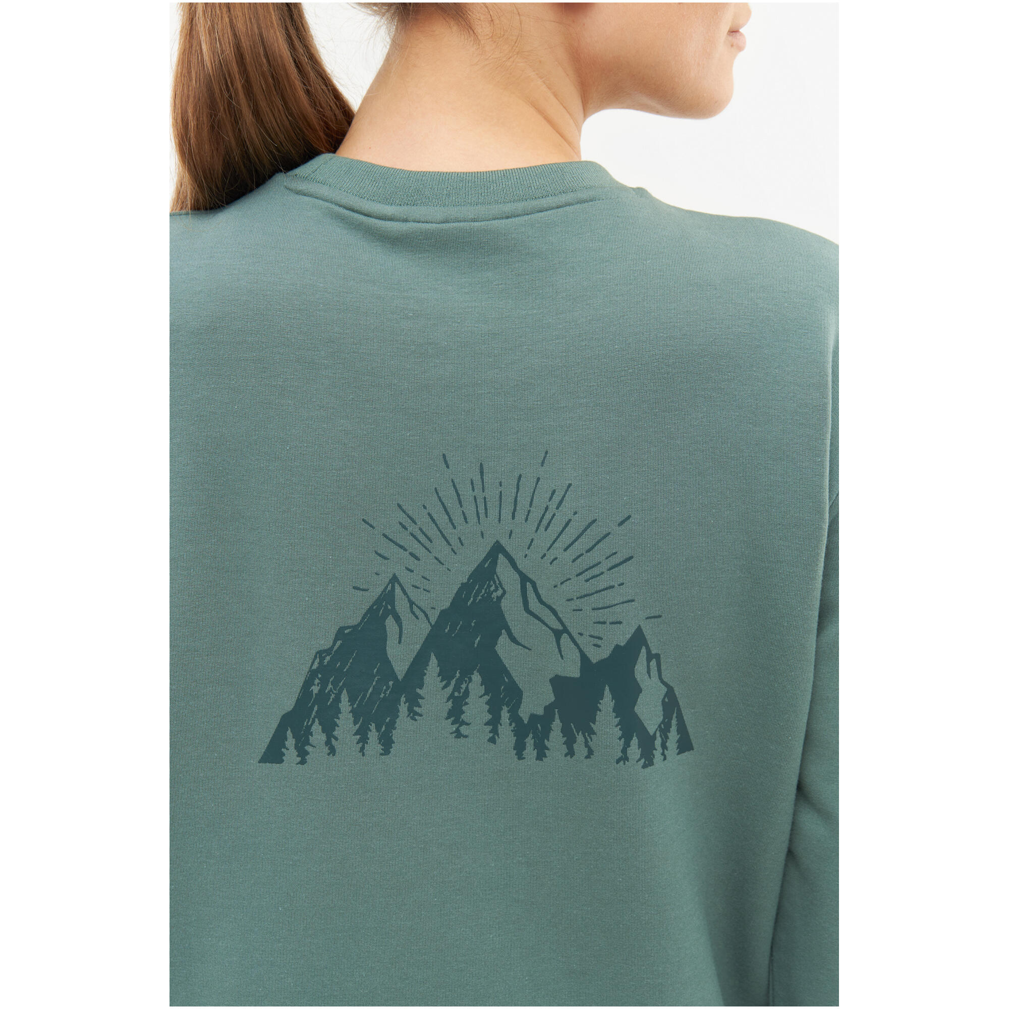 Sweatshirt col rond femme Viking Escape Bamboo 4/7
