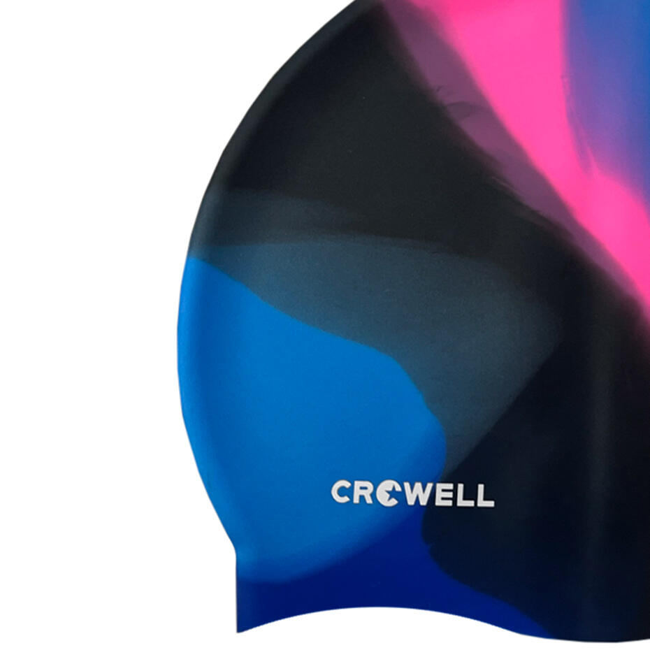 Czepek pływacki silikonowy Crowell Multi Flame