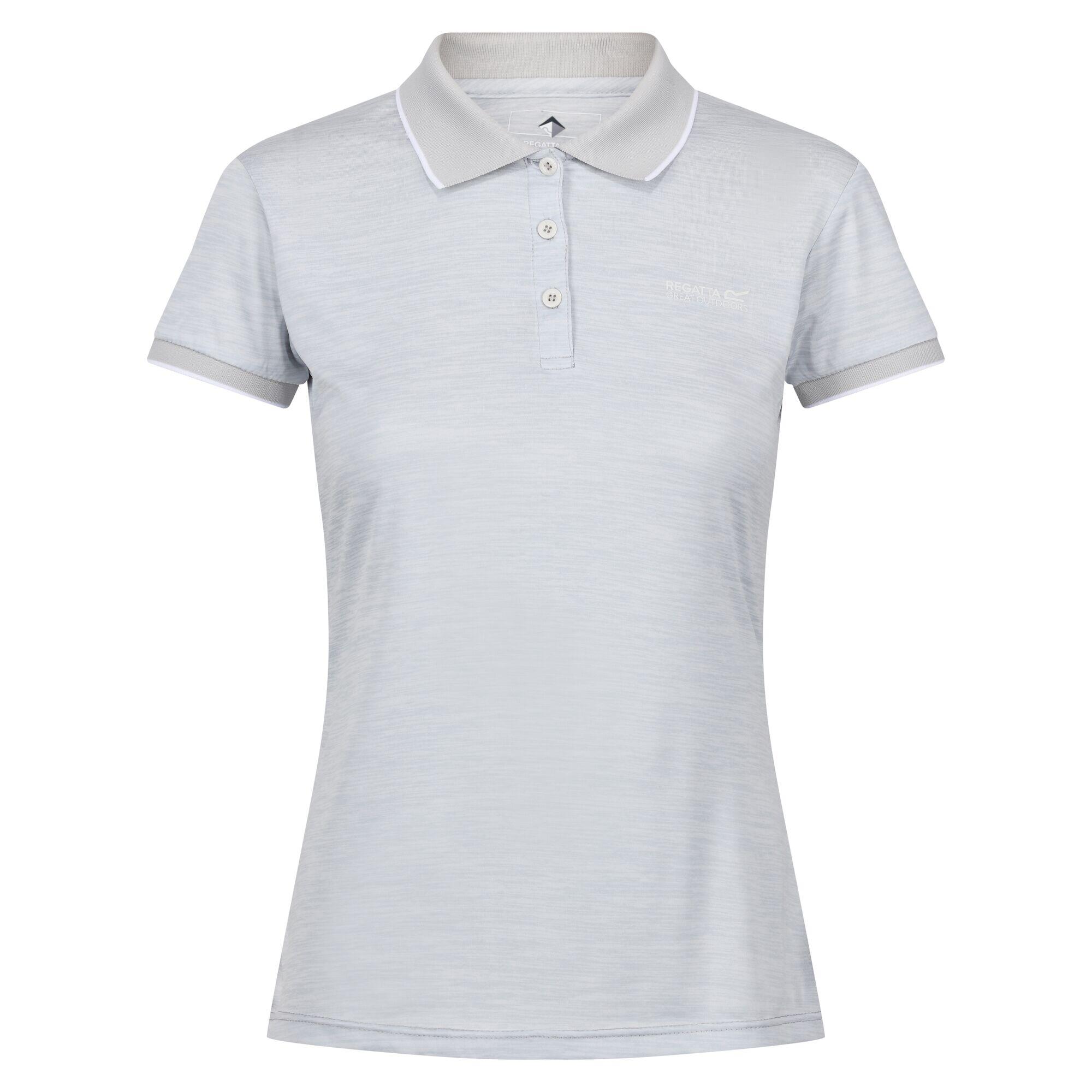 REGATTA Polo Remex II Manga Corta para Mujer Azul Tahoe