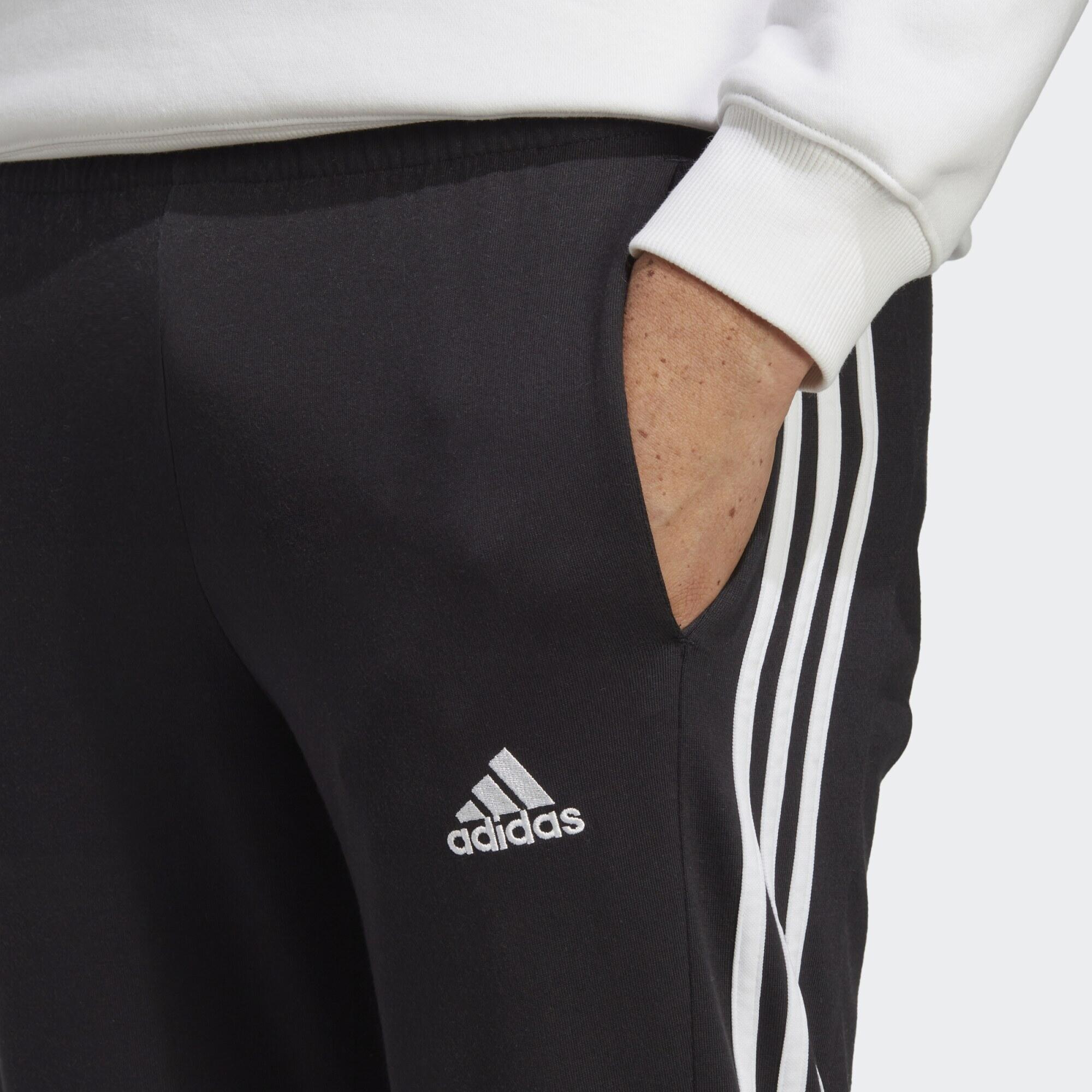 Pantalón Essentials Single Jersey Tapered Open Hem 3 bandas 4/6