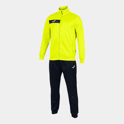Joma columbus sportset fluor geel en zwart maat l