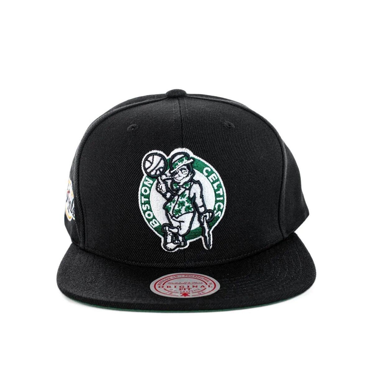 Casquette de basket homme Mitchell Ness NBA Boston Celtics noir 2/4