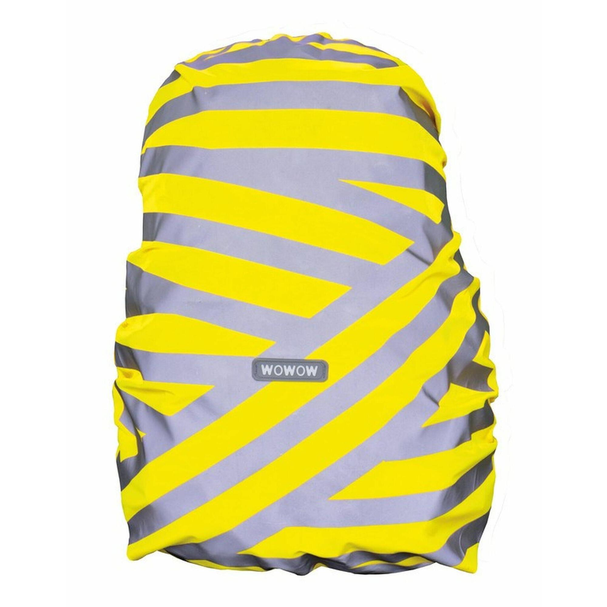 Wowow - Wowow Housse De Sac À Dos Berlin - Bande Réfléchissante - Gris|jaune - No Size - Decathlon