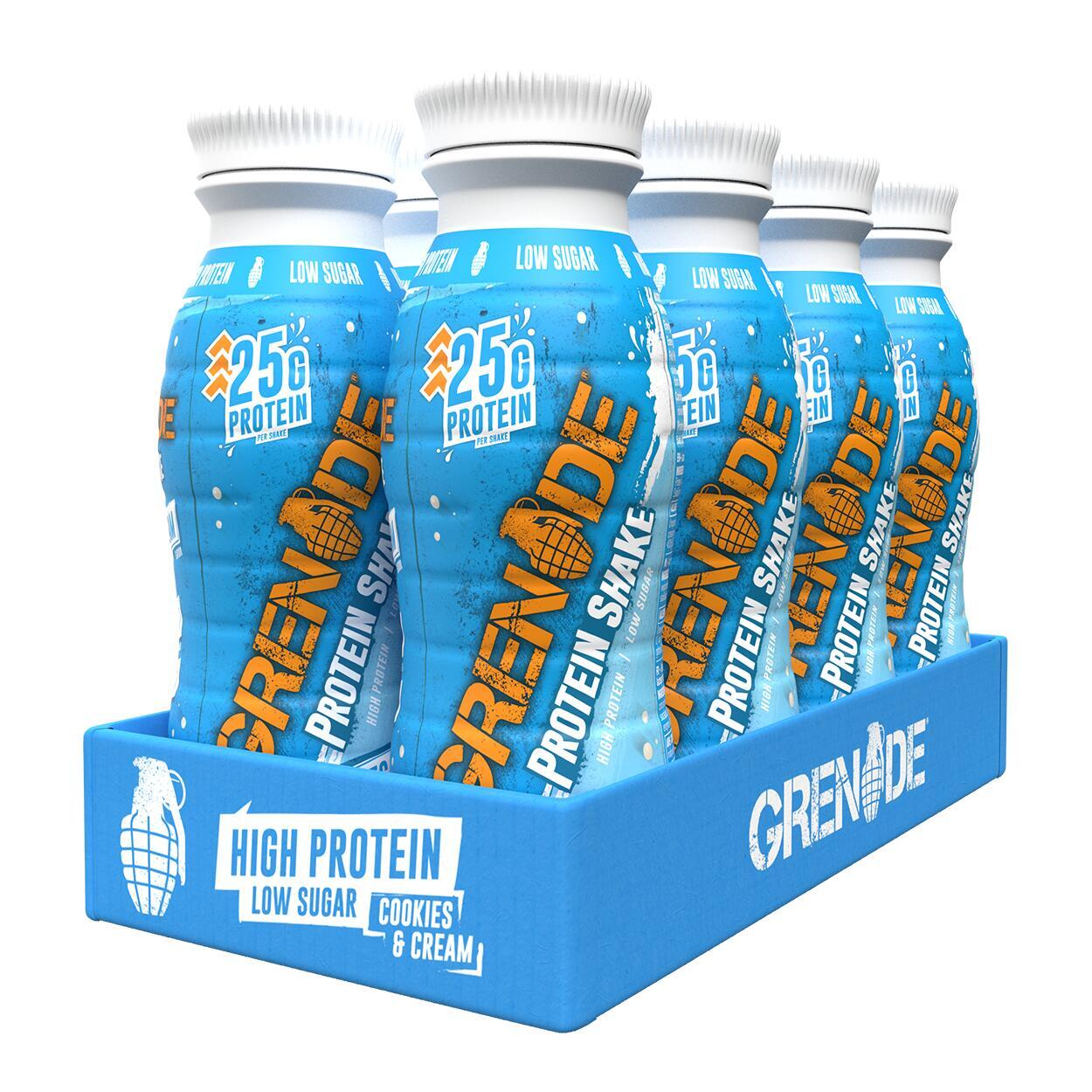 Protein Shake Grenade Protein Shakes 330ml Cookies & Cream (Case of 8)