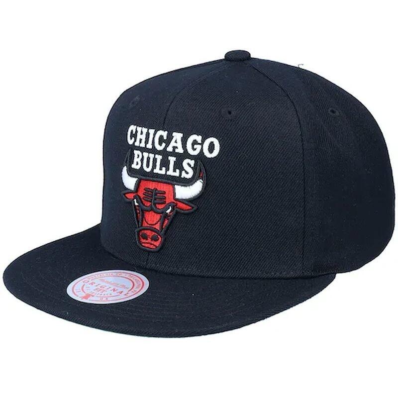 Mitchell & Ness - Casquette De Basket Homme Mitchell Ness Nba Chicago Bulls Noir - Casquette - Noir - Decathlon