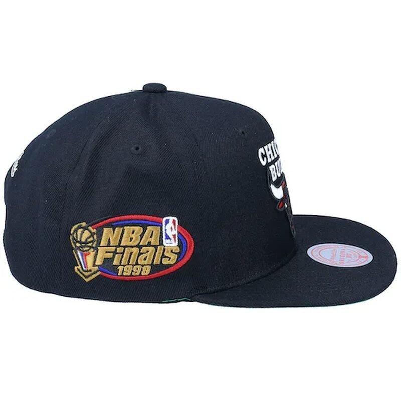 Casquette de basket homme Mitchell Ness NBA Chicago Bulls noir 3/5
