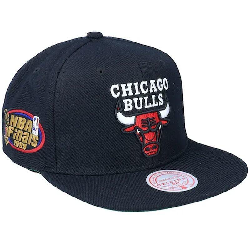 Casquette de basket homme Mitchell Ness NBA Chicago Bulls noir 2/5