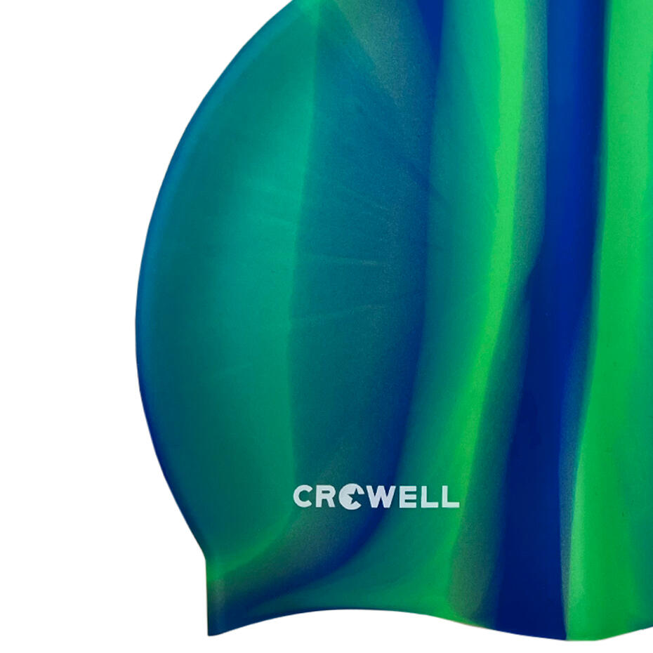 Czepek pływacki silikonowy Crowell Multi Flame