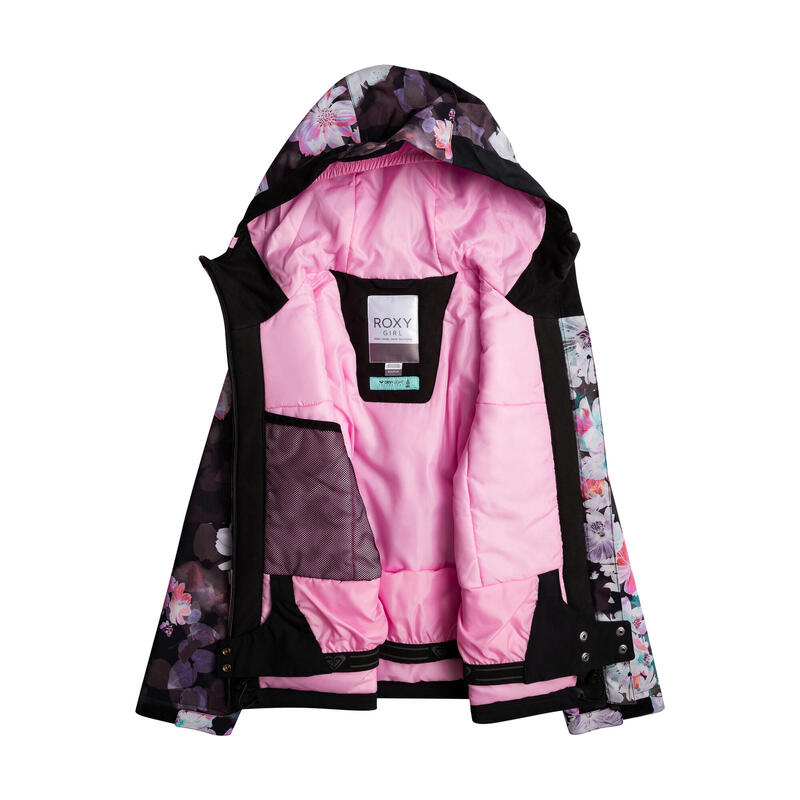 Giacca da snowboard per bambini ROXY Greywood Girl