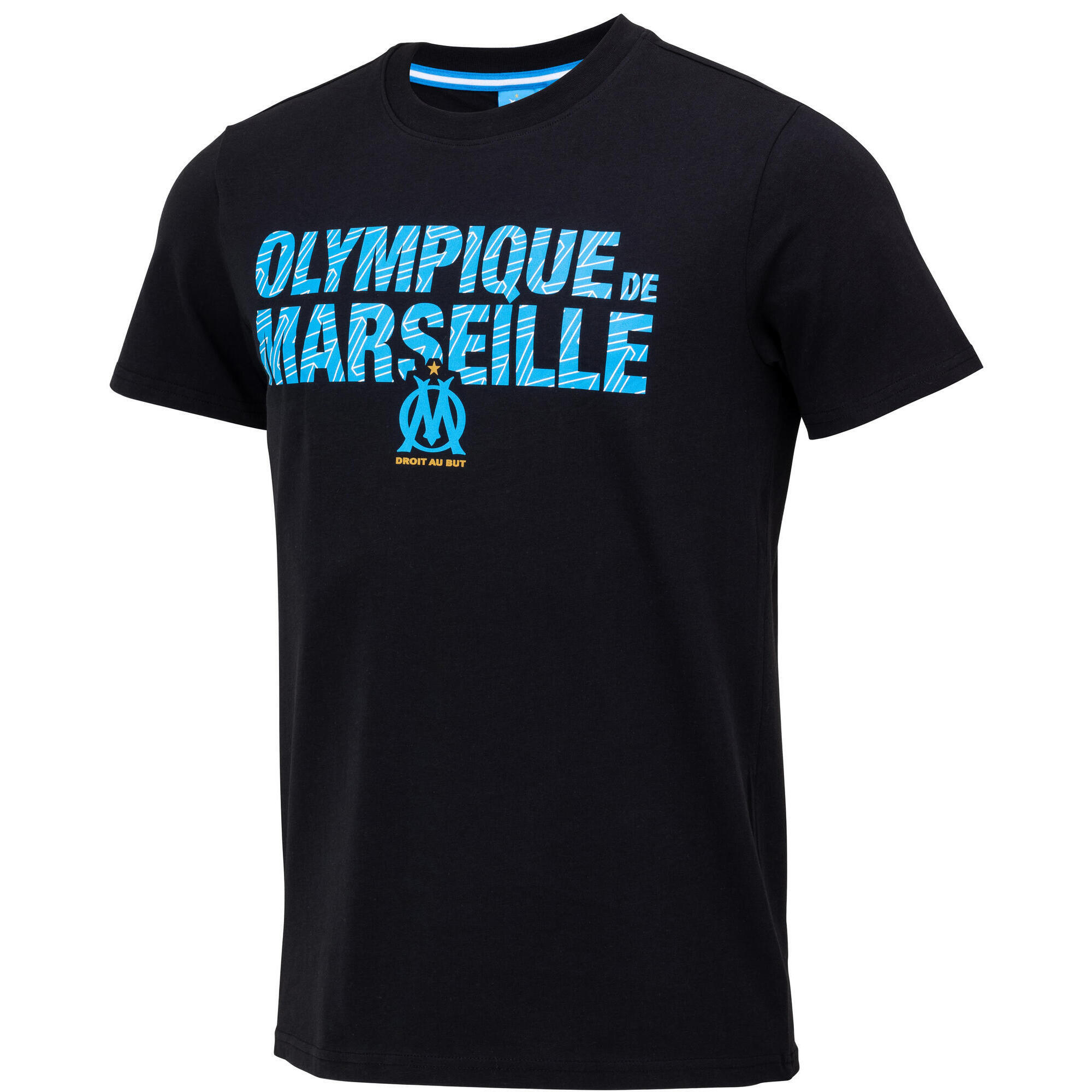 Maglia pre-partita a manica corta dell'Olympique de Marseille da uomo