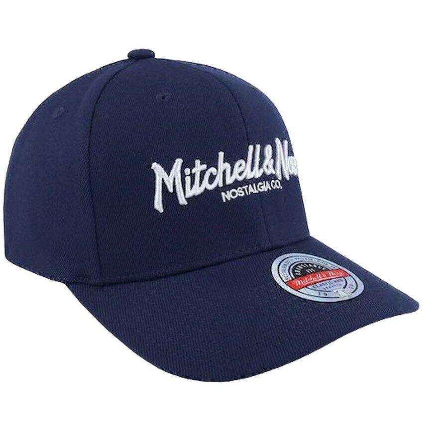 Czapka z daszkiem męska do koszykówki Mitchell & Ness Pinscript Classic