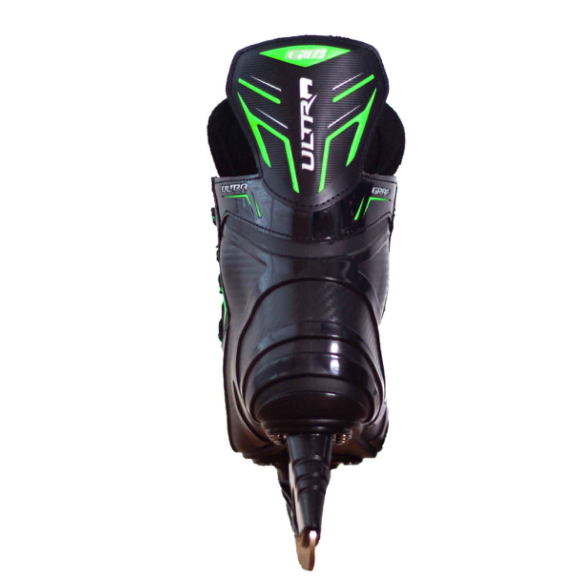 Schlittschuhe Graf Ultra G875 Green Eishockeyschlittschuhe schwarz grün 3/7