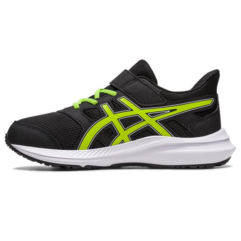 Zapatillas Multideporte Niños - ASICS Jolt 4 PS - Black/Lime Zest