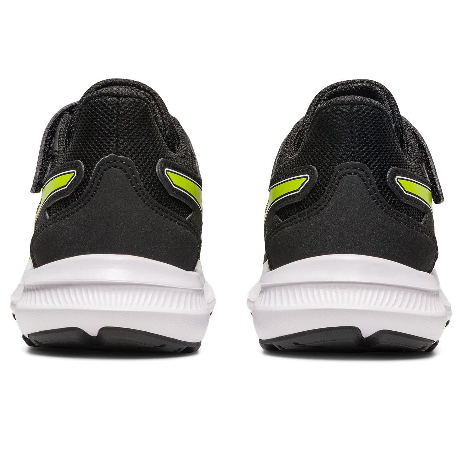 Chaussures Multisports Enfants - ASICS Jolt 4 PS - Black/Lime Zest 4/7