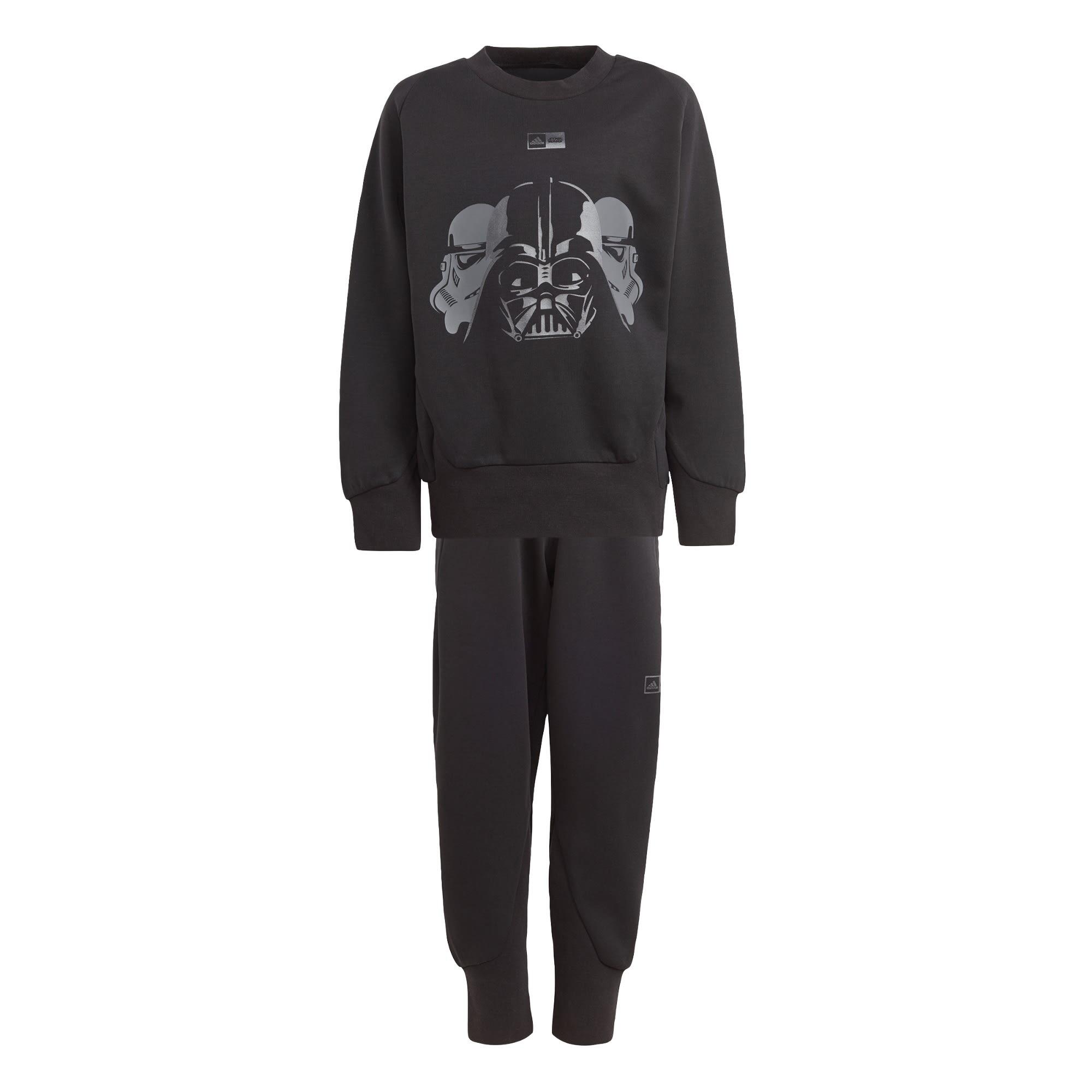 Adidas - Ensemble Sweat-shirt Ras-du-cou Et Pantalon Sportswear Adidas X Star Wars Z.n.e. - Survêtement - Noir - 2-3 Ans - Decathlon
