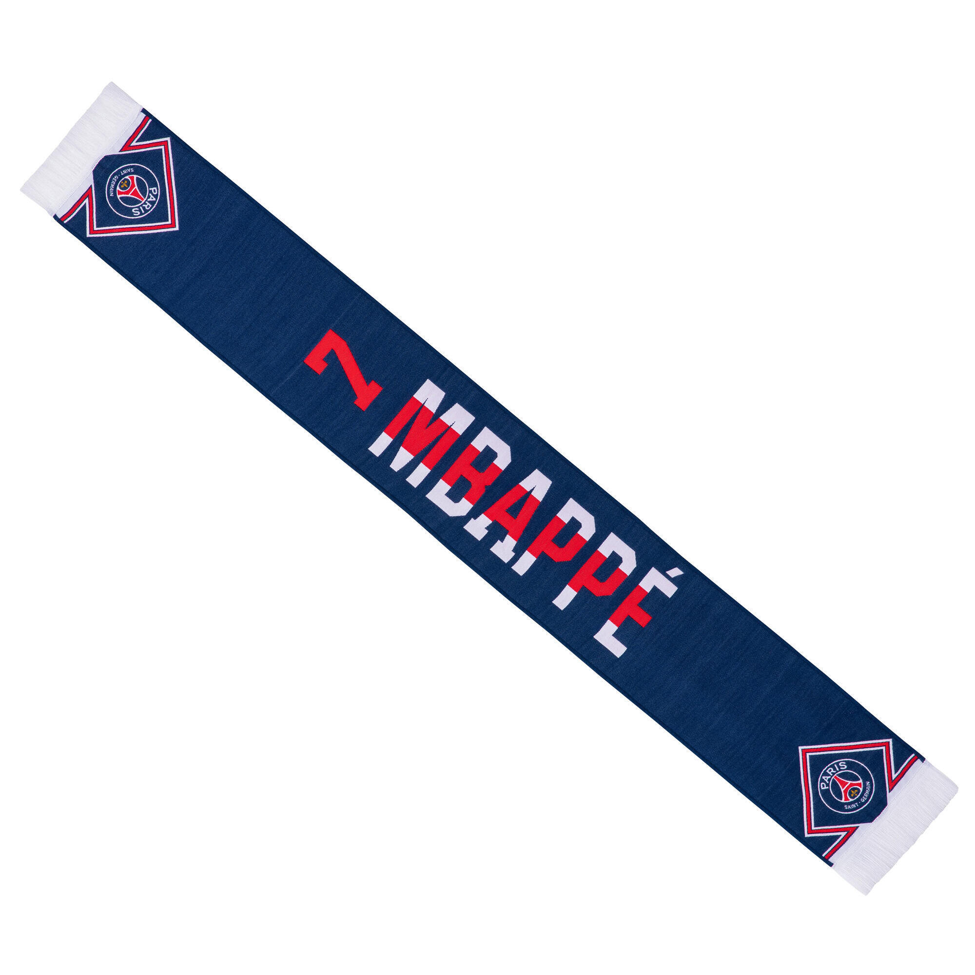 Psg - Echarpe Psg - Mbappe - Collection Officielle Paris Saint Germain - Écharpe - Bleu - Taille Unique - Decathlon