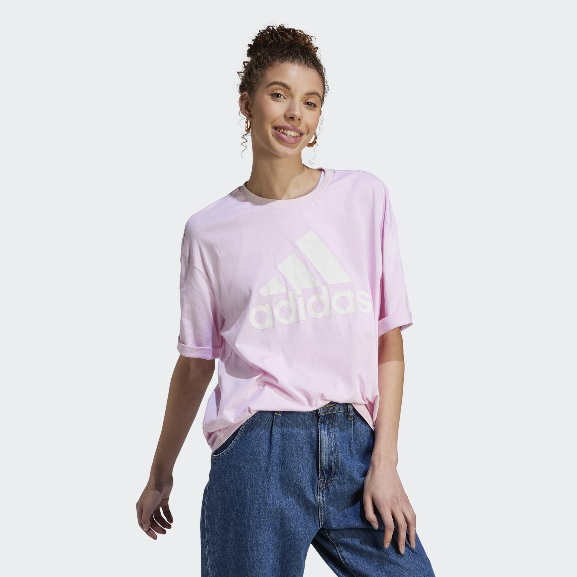 ADIDAS Essentials Big Logo Boyfriend Tee