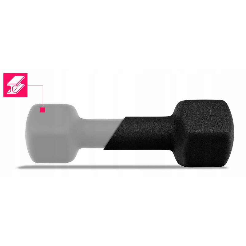 Hantelki fitness Sapphire SG-1103DV 2x3 kg