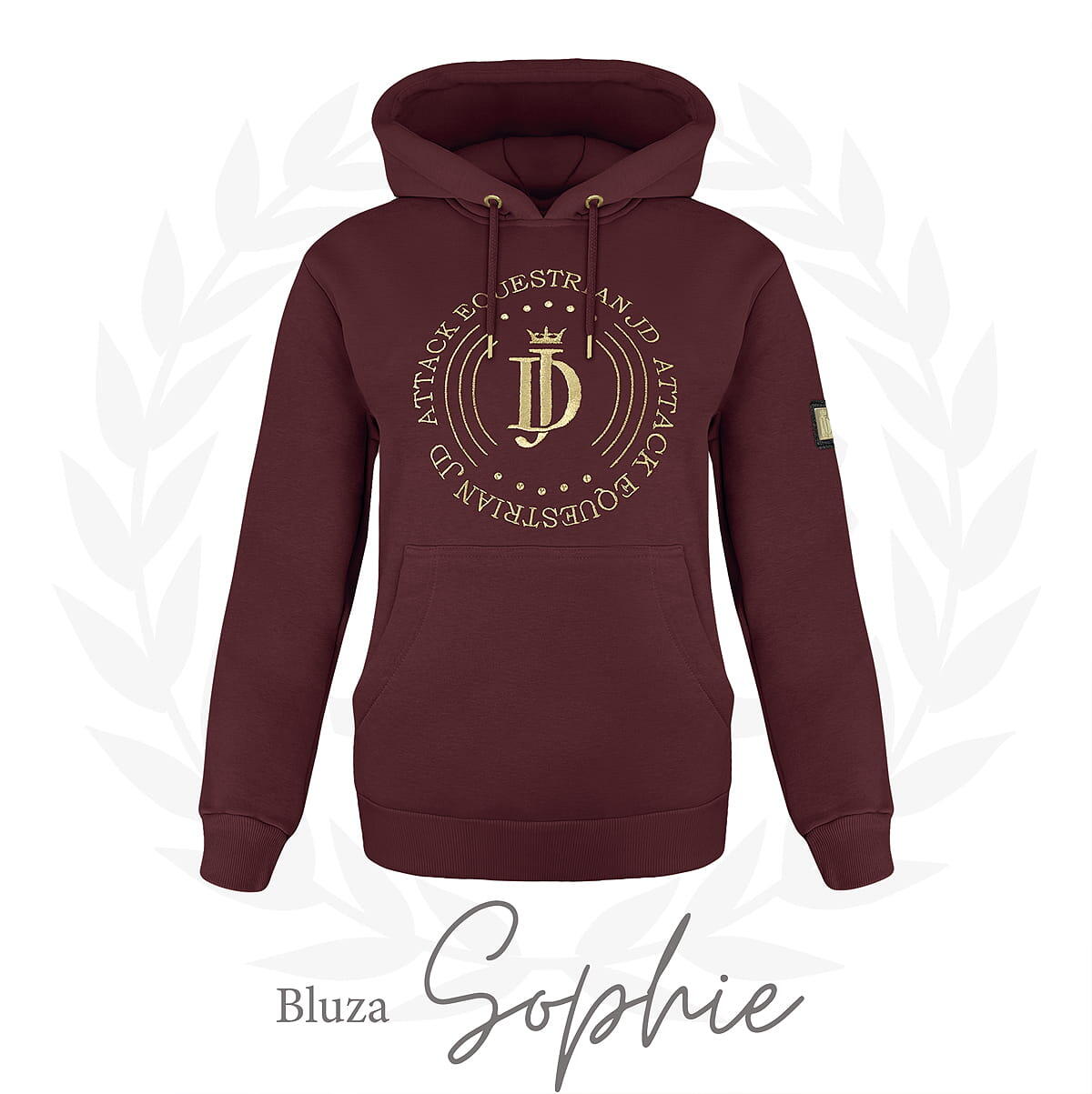 Maglia - equitazione - traspirante, con cappuccio - sophie - khaki 4/7