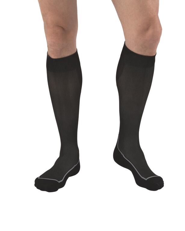 Jobst Knee High Compression Socks - Cool Black - Large 2/3