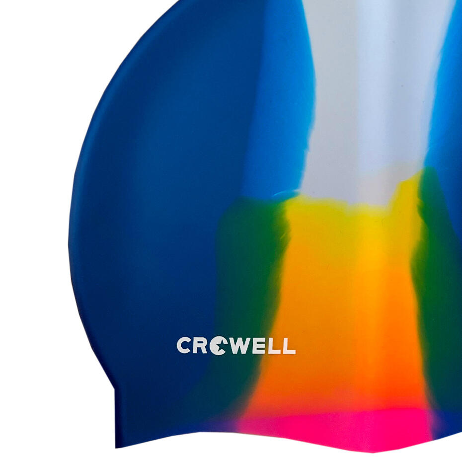 Czepek pływacki silikonowy Crowell Multi Flame 2/2