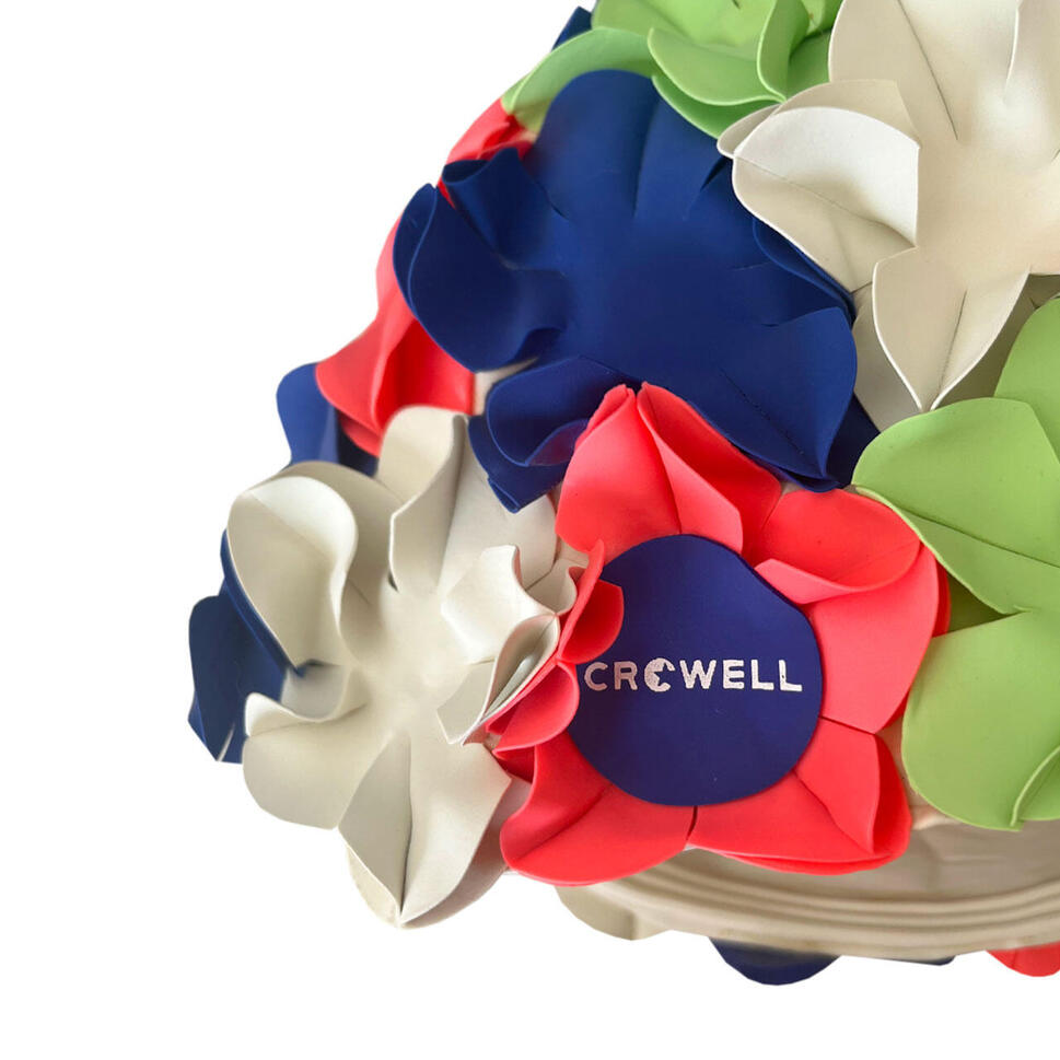 Czepek pływacki Crowell Kwiaty Flower