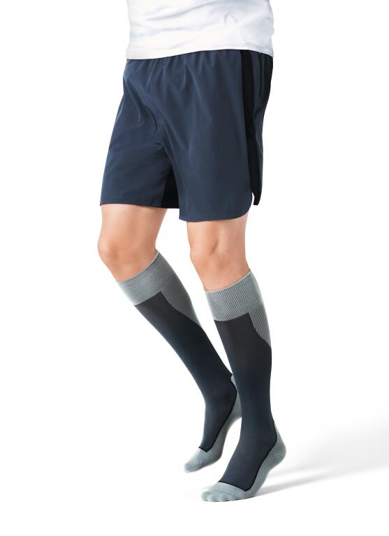 Unisex Knee High Compression Socks - Grey 2/3