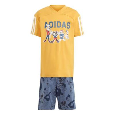 Adidas x disney mickey mouse t-shirt set