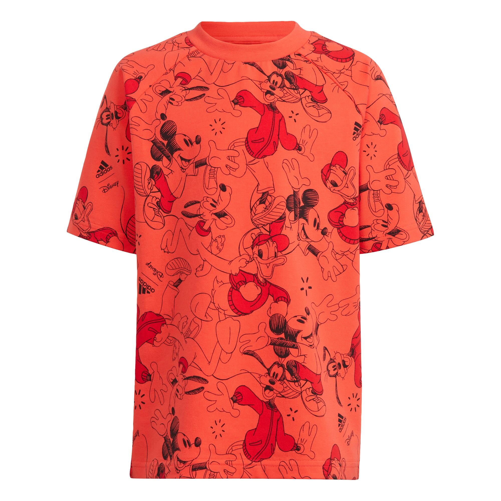 Adidas - T-shirt Adidas X Disney Mickey Mouse - T-shirt Manches Courtes - Noir|rouge -  3 À 4 Ans - Decathlon