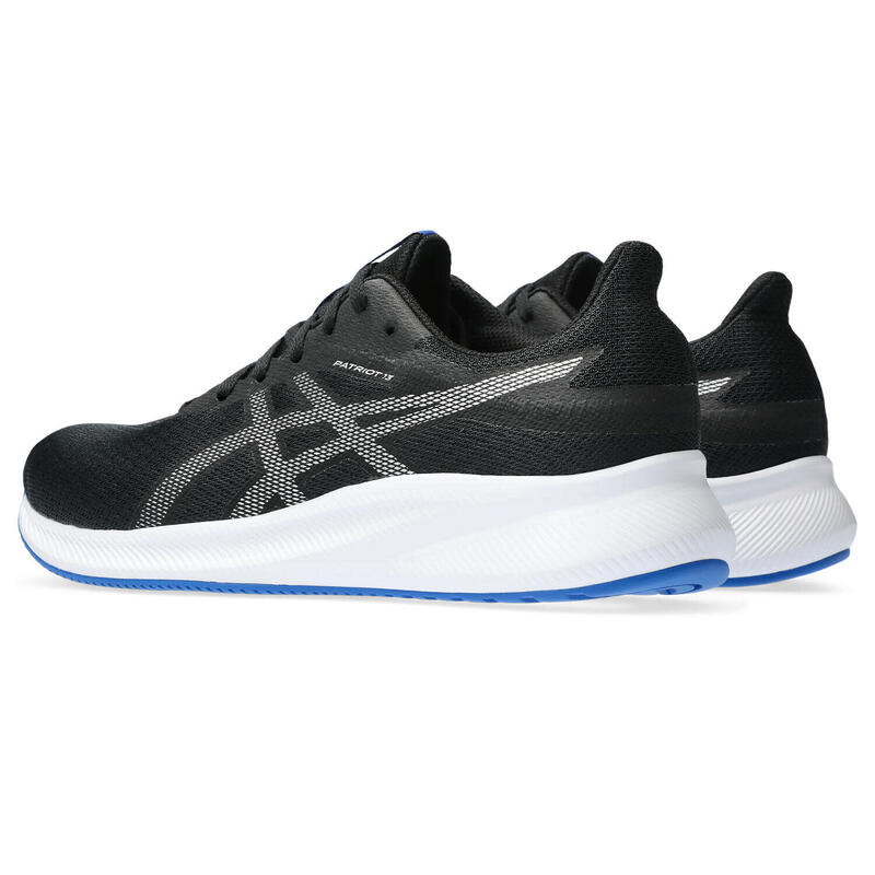 Zapatillas De Running Hombre - ASICS Patriot 13 - Black/Pure Silver