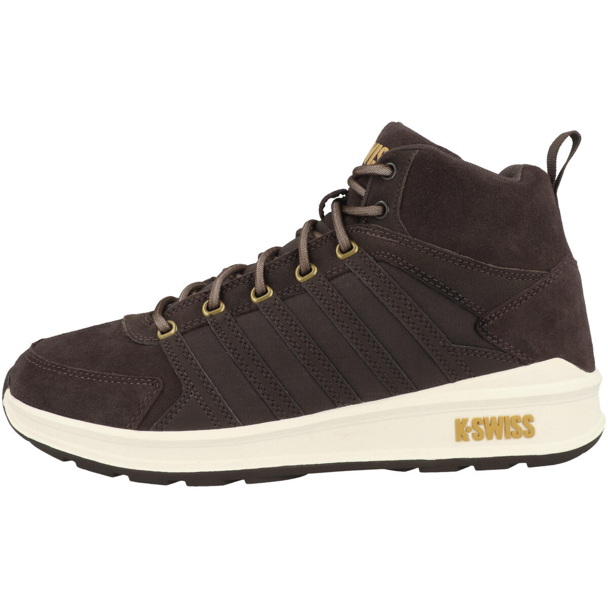 K-swiss - Chaussures Universel Hommes K-swiss Vista Trainer Mid - Baskets - Marron - Decathlon
