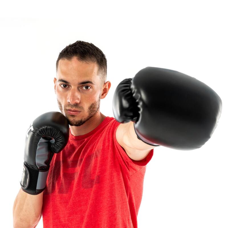 Gants de boxe WMT - Noir - 12 oz