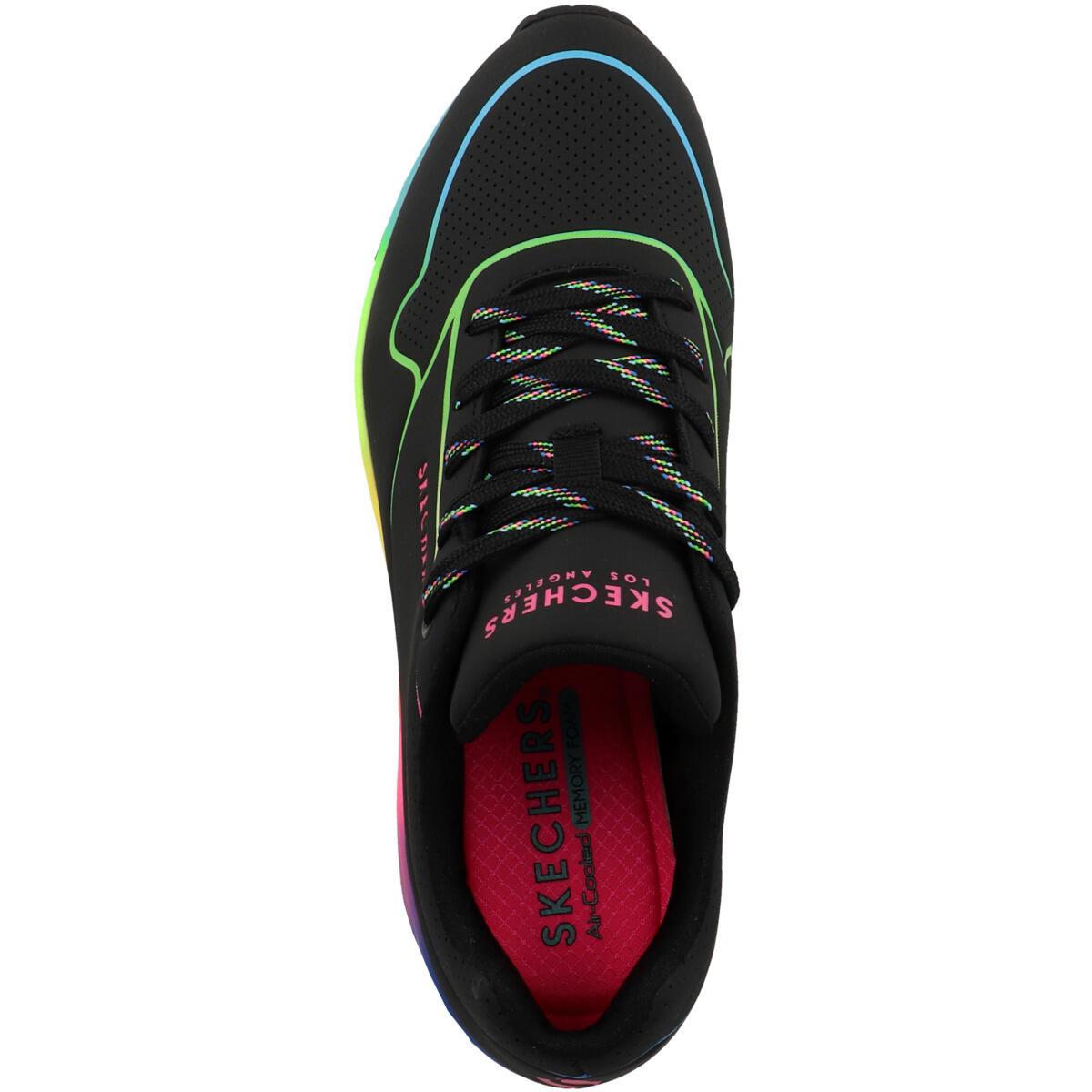 SKECHERS Sneaker ZWART  37 (Z1052) 2/6