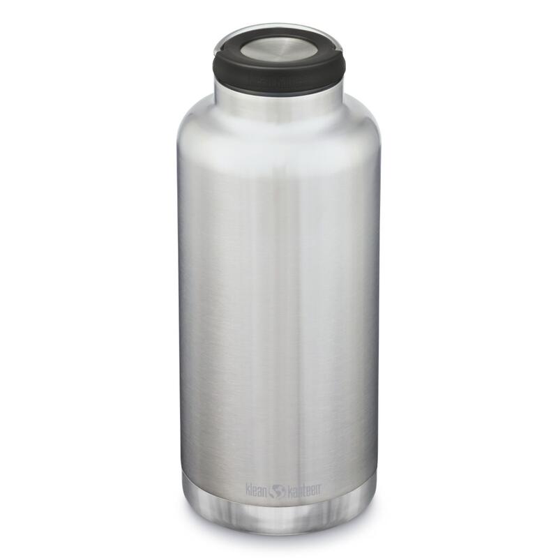 Botella térmica TKWide con Loop cap Klean Kanteen 64oz - 1.9 L plateado