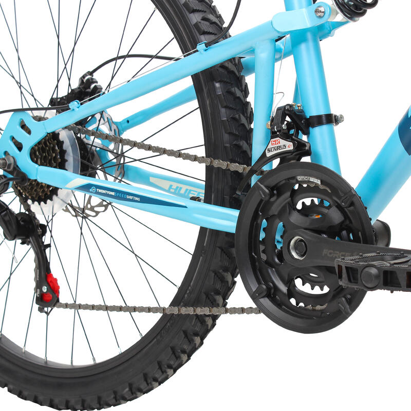 Huffy Marker 26in - Full Suspension MTB - Bleu