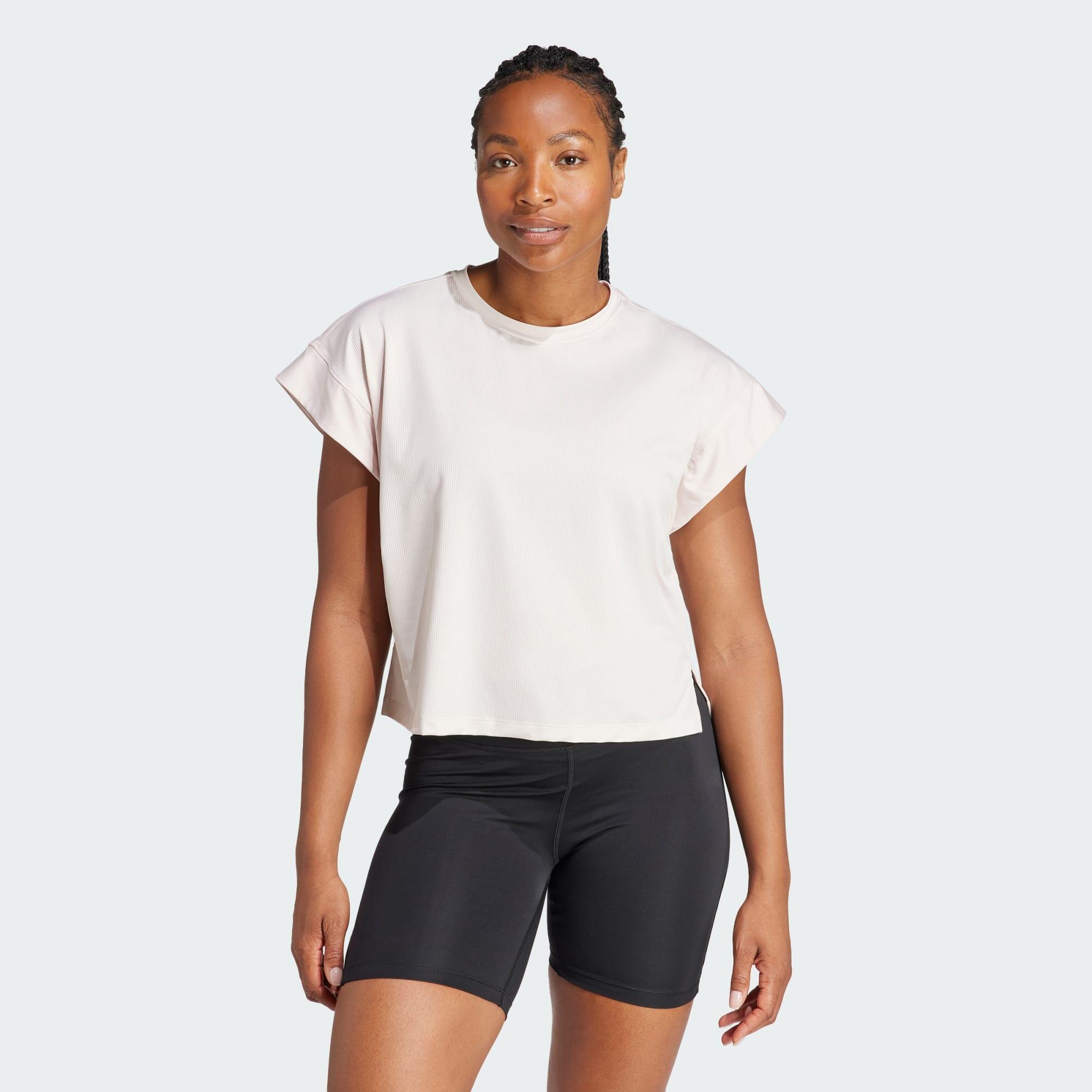 Adidas - T-shirt Studio - T-shirt Manches Courtes - Gris|violet - 34 2xs - Decathlon