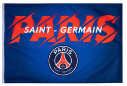 Drapeau PSG - Collection officielle PARIS SAINT GERMAIN - Taille 150 x 100 cm