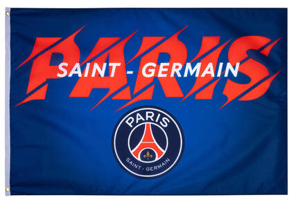 Drapeau PSG - Collection officielle PARIS SAINT GERMAIN - Taille 150 x 100 cm
