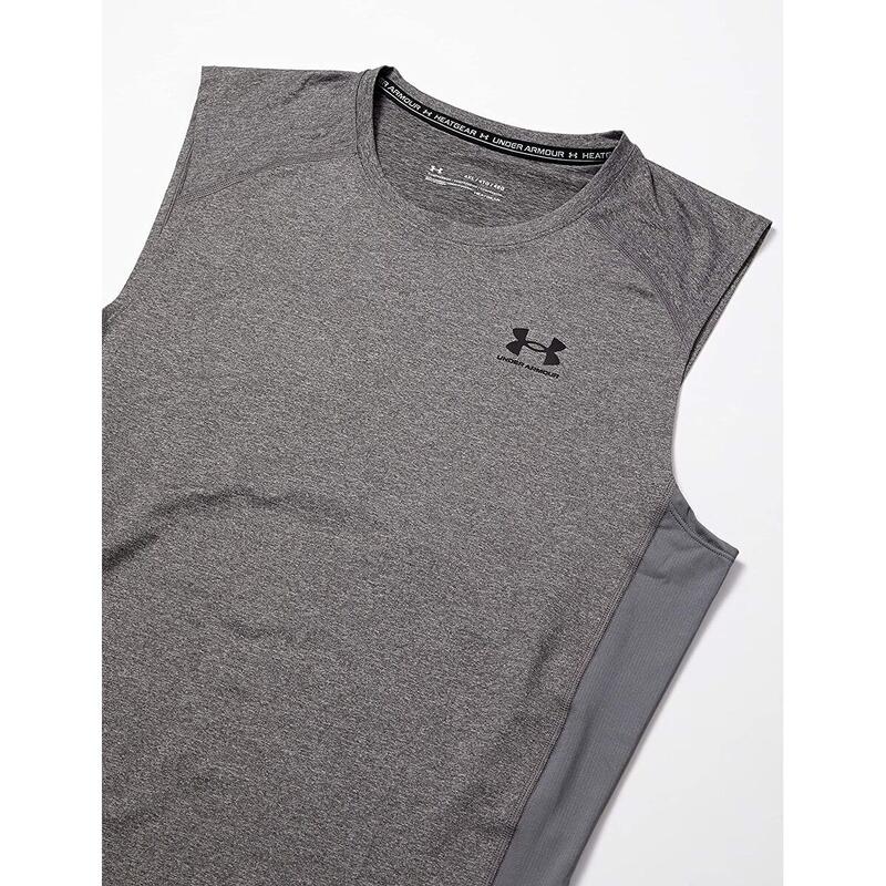 Maillot de corps Under Armour HeatGear Sleeveless, Gris, Hommes