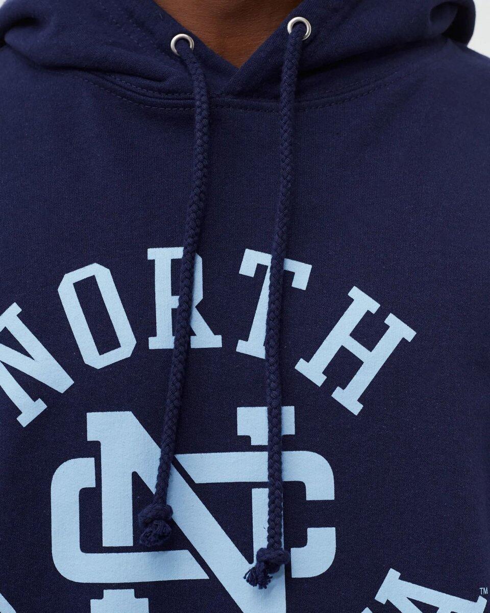 Bluza męska z kapturem do koszykówki Mitchell & Ness Univ. Of North Carolina 3/5