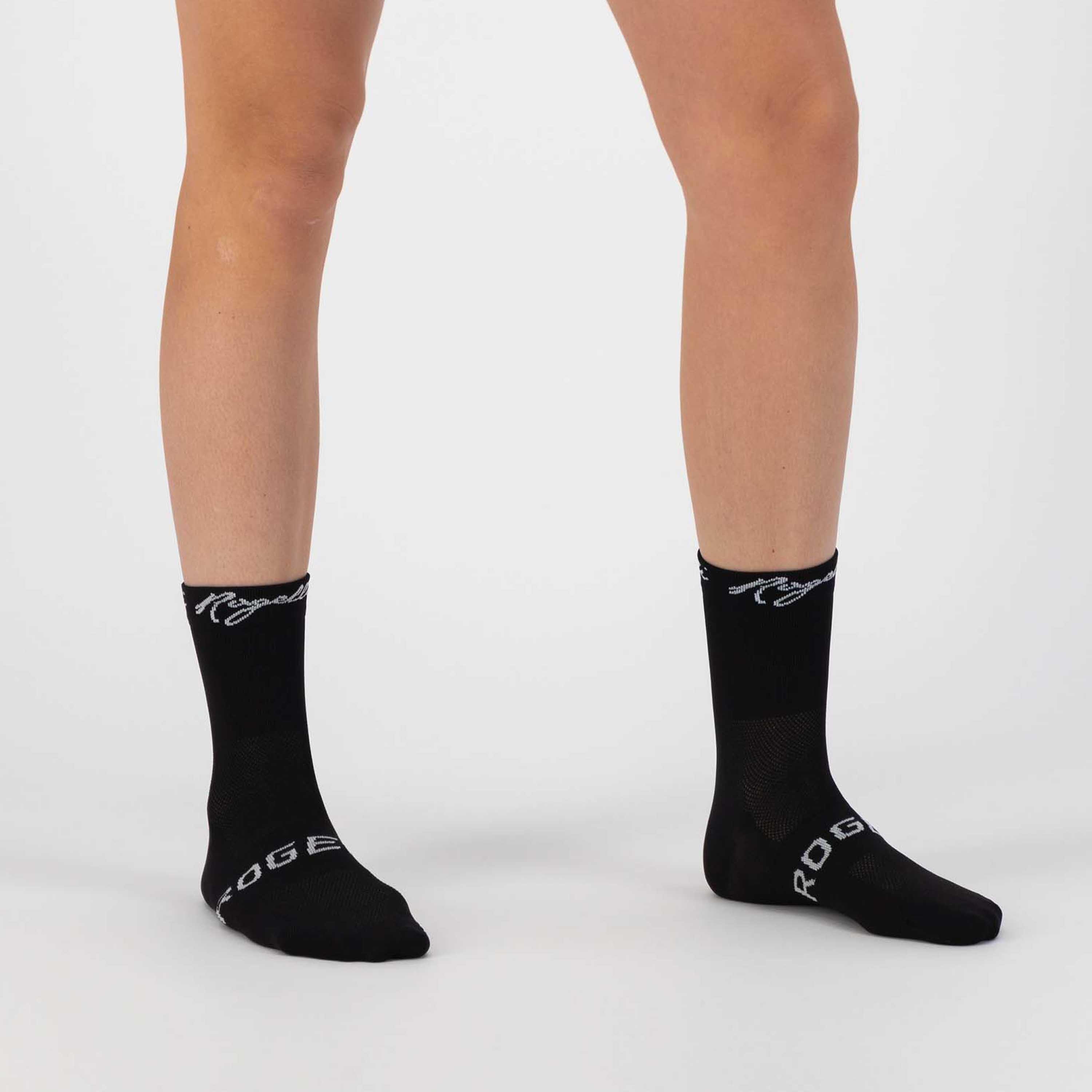 Skarpetki rowerowe damskie Rogelli Q-SKIN antybakteryjne z bezszwową piętą 2/6